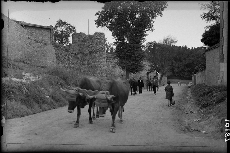 Vista de las Murallas de Burgos, ca.1927-1935