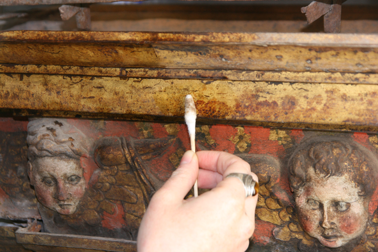 Restauración de la reja de la  capilla del Doncel en la   Catedral de Sigüenza (Guadalajara)