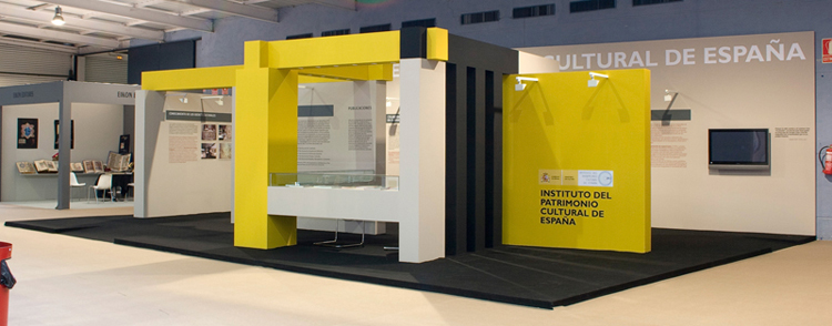 Stand del IPCE en la Feria de Restauración ARPA (Valladolid, 2008)